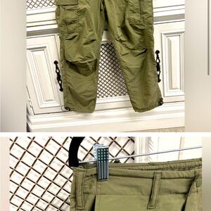 Olive Green Cargo Pants